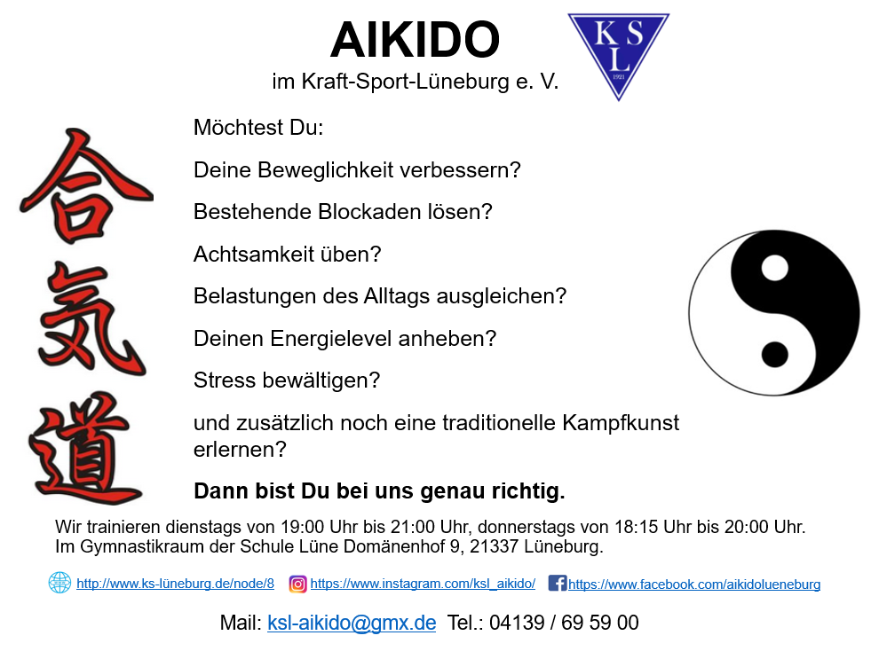 Werbung Aikido